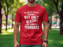Load image into Gallery viewer, February Birthday Men's T-Shirt,
